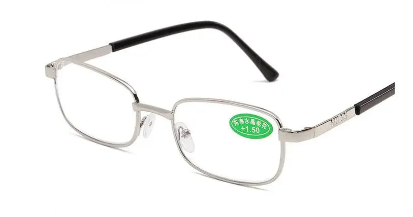 HD Lenses Reading GlassesMen's Women's Presbyopia Magnified Clear PC Lenses Diopter Glasses +0--+400
